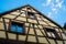 Colmar Vivid Medieval House with Blue Sky
