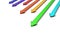 Coloful arrows on white background 3