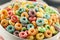 Coloful Fruit Cereal Loops