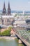 Cologne Cathedral aerial