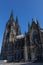 Cologne Cathedral, monument of German Catholicism and Gothic architecture in Cologne, Germany