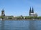 Cologne Cathedral and St. Martin`s Church 6192
