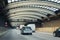 Cologne, Germany - July 26, 2019: Cars Driving Through The Tunnel. Autobahn 1- LÃ¶venicher autobahn tunnels