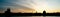 Cologne sunset panorama, Germany