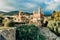 Colomares Monument Castle, dedicated to Christopher Columbus. Benalmadena Malaga Spain.