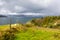 Colombia Tota lake panoramic view