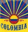 Colombia vintage patriotic poster