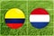 Colombia vs Paraguay football match