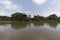 Colombian Palomino river landscape with endemic jungle