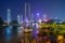 Colombo Beira Lake, Skyline And Modern Skyscrapers