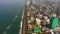 Colombo city view from above. Sri Lanka.