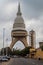 COLOMBO, SRI LANKA - JULY 26, 2016: Sambodhi Chaithya Buddha Jayanthi Chaithya stupa in Colomb