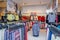 COLOMBO, SRI LANKA - SEPTEMBER 05, 2016: Wide View of Ladies wear Clothes, Dresses, Skirts, Frocks, Trousers, Jackets, with