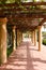 Colonade at The Reagan Ranch Center in the heart of downtown Santa Barbara