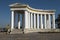 The Colonade of Vorontsov Palace in Odessa