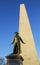 Colonel William Prescott Statue and Bunker Hill Obelisk Monument