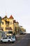 Colonial arquitecture in the coastal town in central Namibia, Swakopmund