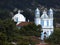 Colonial Blue Church in San Cristobal de las Casas