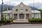 Colonial building of Franschhoek on South Africa