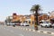 Colonial buildings street cars, Swakopmund, Namibia