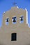 Colonial chapel in Cachi with blue sky, Argentina