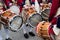 Colonial drummers