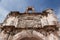 Colonial Portuguese fort gate in Malacca