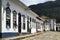 Colonial street in Tiradentes, Minas Gerais, Brazil.