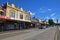 Colonial style commercial building along the main road of Auburn Street at Goulburn city centre, New South Wales, Australia