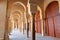 Colonnade bordering the courtyard of the Great Mosque of Kairouan