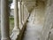 Colonnade of the interior court of a monastery