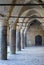 Colonnade at Khan al Umdan, Caravanserai in Acre, Israel