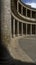 Colonnade, Palace of Charles V interior courtyard, Alhambra, Granada, Spain