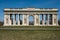 The colonnade on Rajstna is a romantic classicist gloriet near Valtice town, Czech Republic