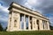 Colonnade Reistna, romantic classicist gloriette near Valtice, Moravia, Czech Republic