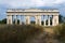 Colonnade Reistna, romantic classicist gloriette near Valtice, Moravia, Czech Republic