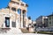 Colonnade roman monument Capitolium of Brixia