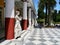 Colonnade of Statues, Achilleion Palace, Corfu