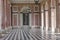 Colonnaded the Grand Trianon in Palace Versailles, France. The G