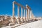 Colonnaded Street, Jerash, Jordan.