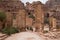 The Colonnaded street. Petra, Jordan