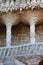 Colonnaded Terrace by Antoni Gaudi in Park Guell