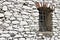 Colonnata, Carrara, Tuscany. Detail of windows and walls made of