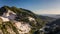 Colonnata village and Carrara mountains