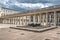 The Colonnes de Buren in the Palais Royal in Paris.