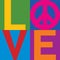 Color Block LOVE=Peace