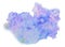 Color, blue - purple splash watercolor painted, artistic decoration