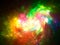 Color burst - abstract astronomy or astrology background