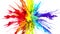 Color Burst - colorful rainbow smoke powder explosion fluid ink particles alpha