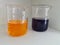 The color chemical in class beaker lab equipment medical science laboratory University Research